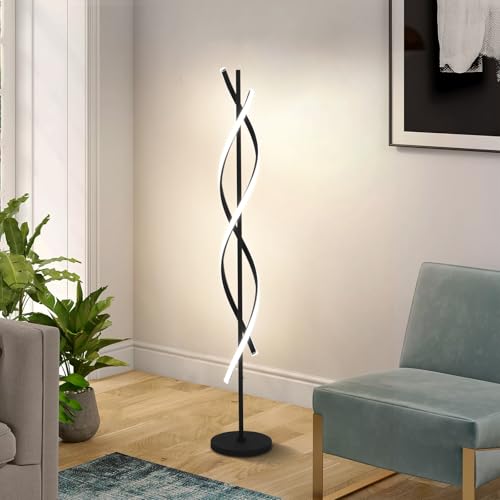 40W LED Floor Lamp (Black)