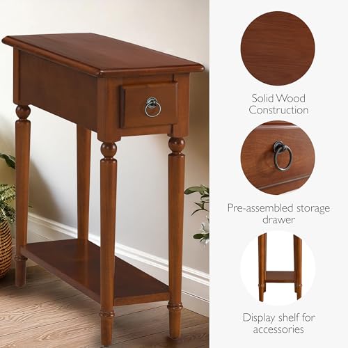 Coastal End Table (Pecan)