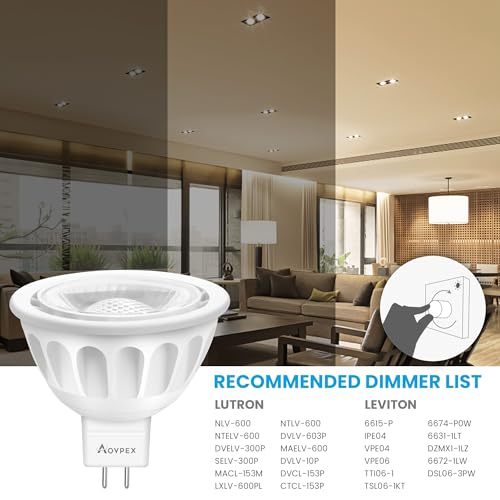 10 Pack Dimmable MR16 LED Bulbs