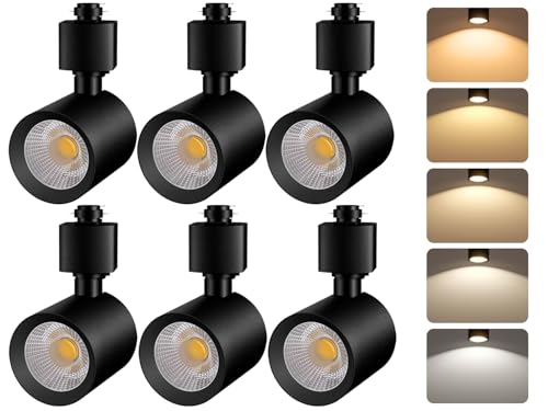 LED H Track Lighting Heads (Black)