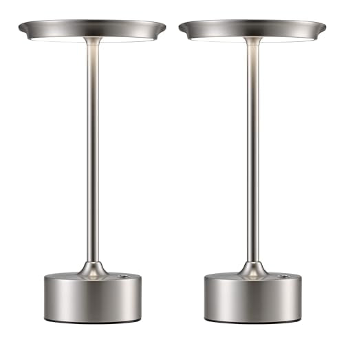 Rechargeable Table Lamps Set of 2