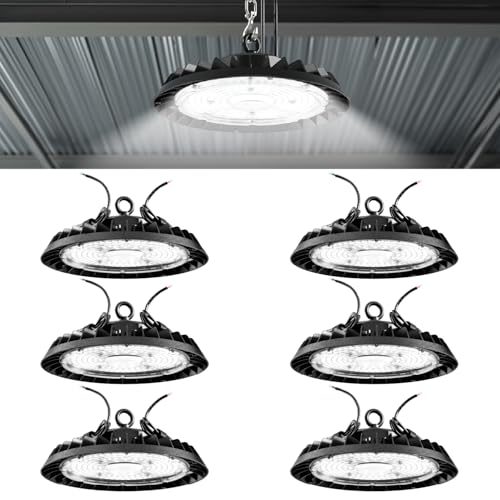 Sunco 6 Pack UFO LED High Bay Light (6 Pack)