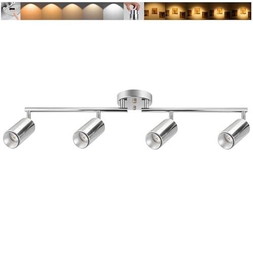 LED Track Lighting Kit 48W Track Light (Silver)