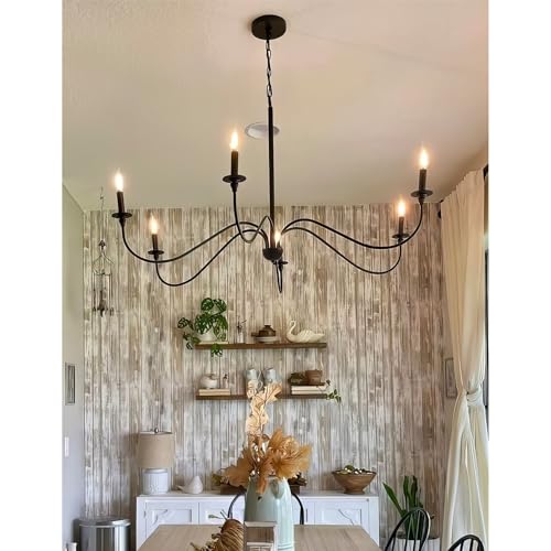 Archer 47" Large Farmhouse 6 (Black / 47")
