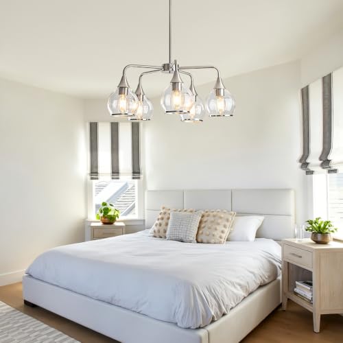 Island Light for Kitchen (Brushed Nickel / 5-Light-A)