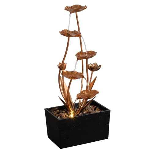 31'' H Fountain with LED Light
