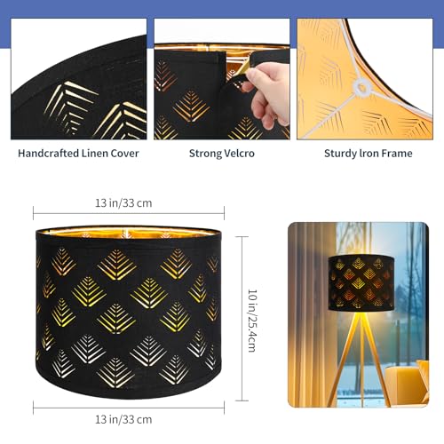Lamp Shades Set of 2 (Black 2)