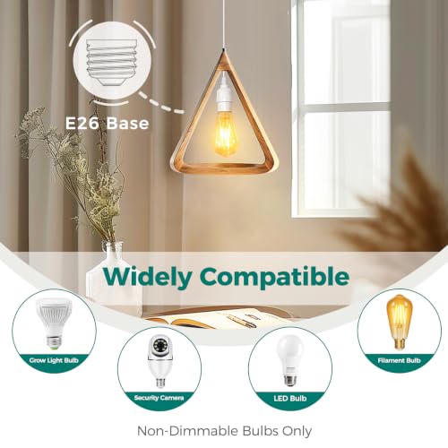Pendant Light Cord (6.6ft - White)
