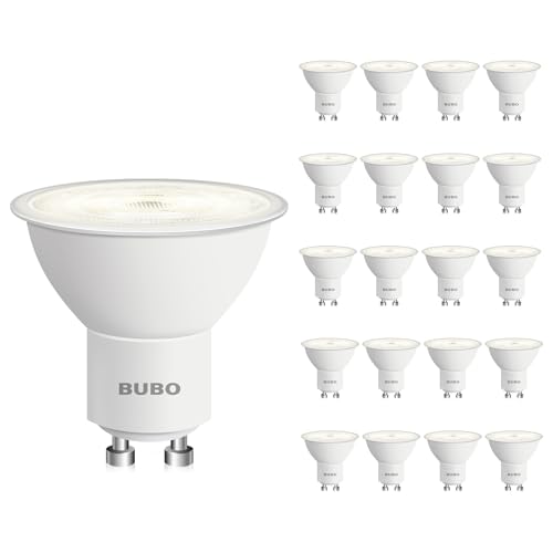 GU10 LED Bulb 6W Equivalent 50W (20 Pack / 4000k Cool White)