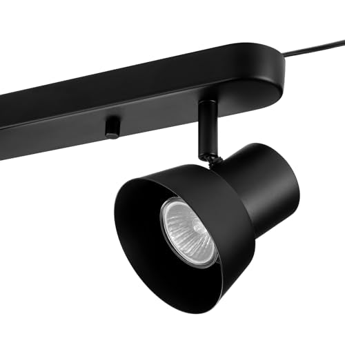 22" 3 Light Matte Black Plug (Edwards (Black))