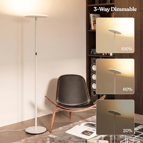 Sky LED Floor lamp (Alpine White)