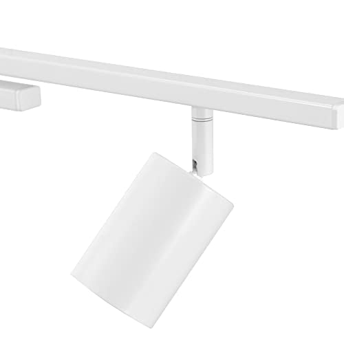 West 64" 6 Light Track Lighting (Matte White, West)