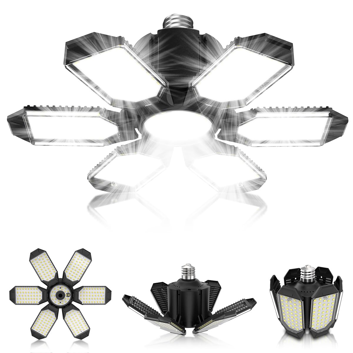 Garage Light Bulbs (6 Panels - 150W)