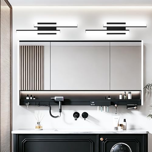 Bathroom Light Fixtures Over Mirror (24 in-2 pack)