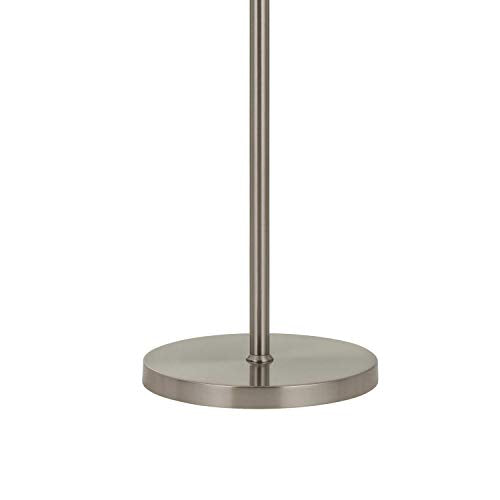 Benjara 10W LED Adjustable Metal Floor Lamp with Swing Arm