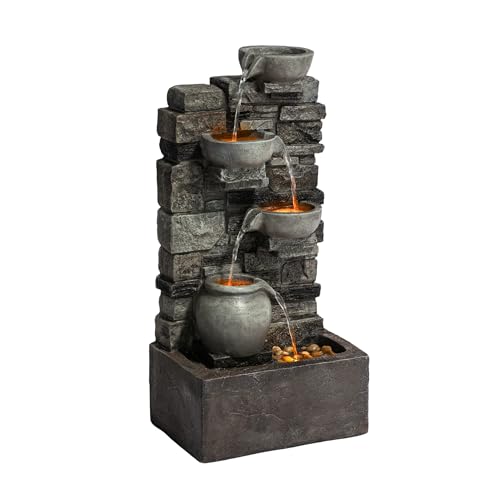 39" Outdoor Water Fountain