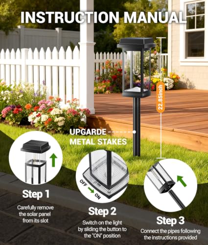 Solar Pathway Lights Outdoor