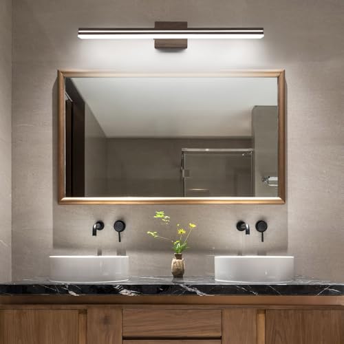 LED Modern Bathroom Vanity Light Fixtures (32-Inch / Brown)