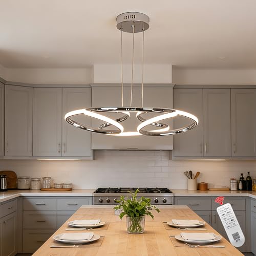 Modern Floral LED Chandelier