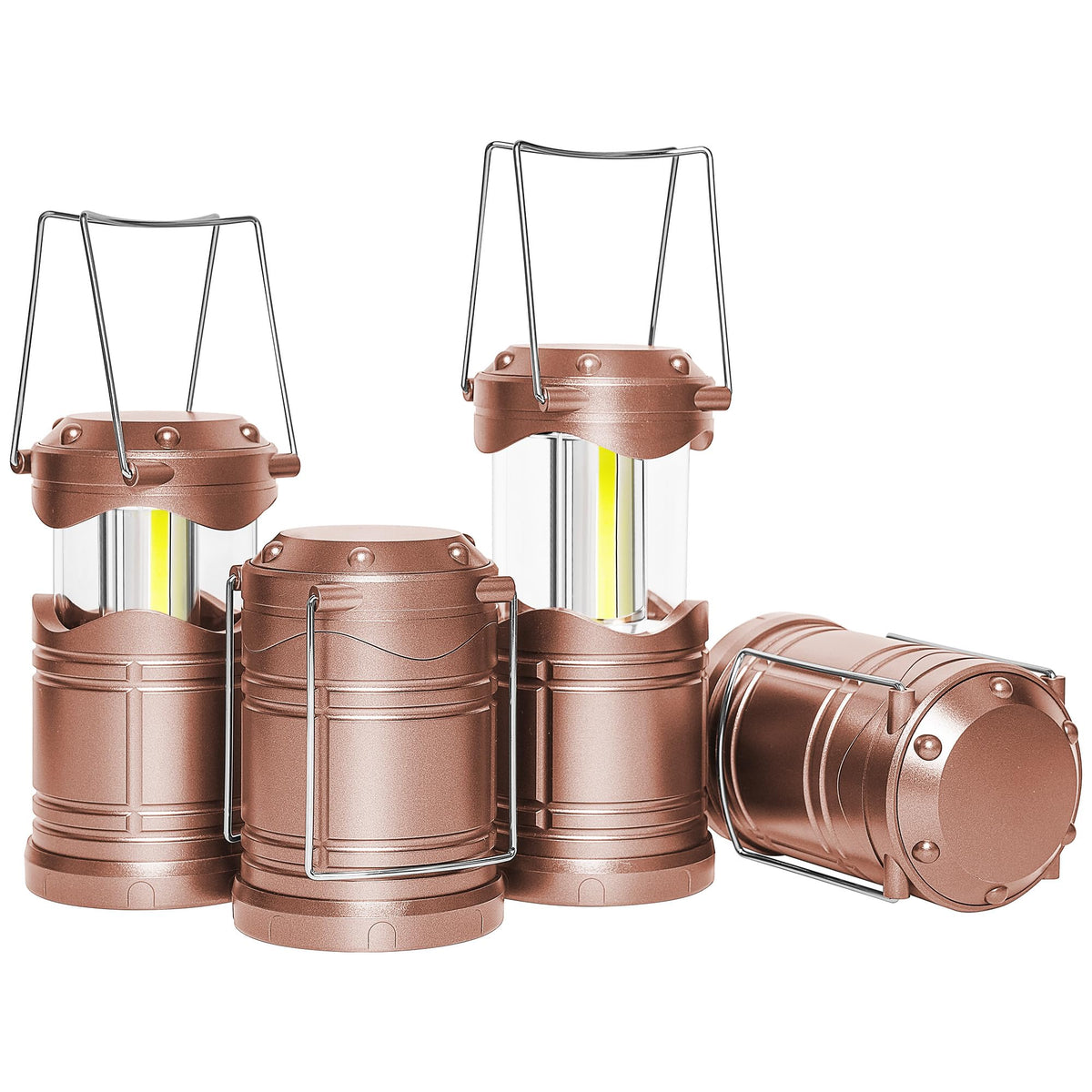 LED Camping Lantern (Rose Gold)