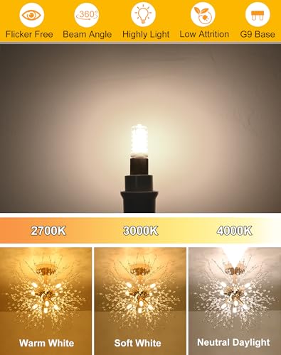 G9 LED Bulb Dimmable 4W