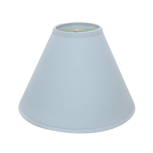32267 Transitional Hardback Empire Shaped Spider Construction Lamp Shade in Light Blue (Powder Blue)