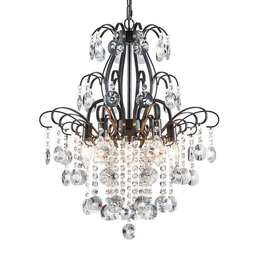 Crystal Chandelier Flushmount Pendant Light Modern Lighting Fixture