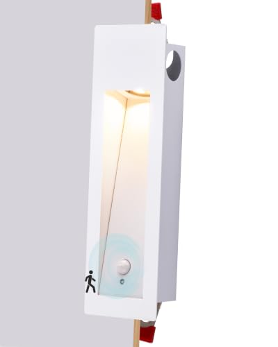 3W 3000K Recessed Motion Sensor Step Light (3000K(Trim) / Motion Sensor)