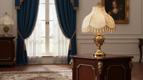 30306A Transitional Scallop Bell Shape Spider Construction Lamp Shade in Off White (Off White & 17" Wide)