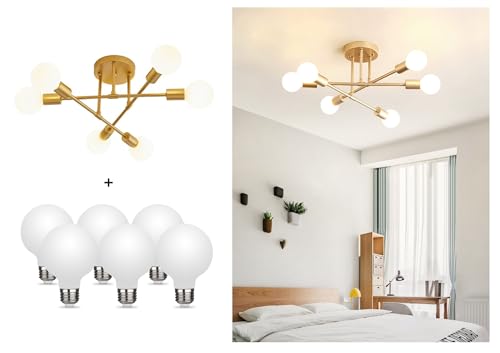 Modern Sputnik Chandelier