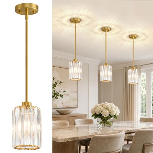Crystal Chandelier Pendant Lights Kitchen Island