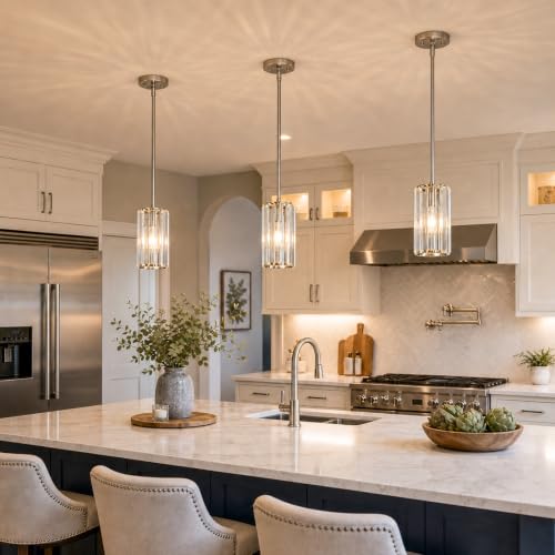 Nickel Pendant Light (Nickel / Round-2-Pack)