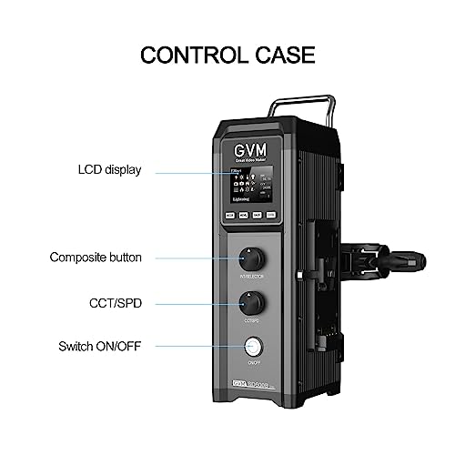 GVM Pro SD500B 500W Led Video Light (SD500B)