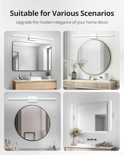 Modern Vanity Lights for Bathroom Over Mirror (6000K / 36inch)