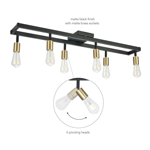 64000096 36" 6 (Black/Brass, Weston)