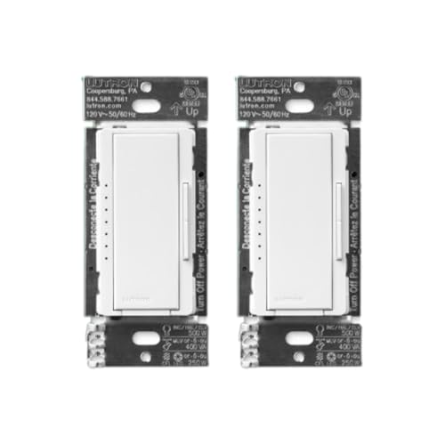 Maestro PRO LED+ Dimmer Switch (White / 2 Pack / PRO Dimmer)