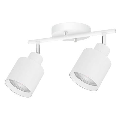 2 Light Led Track Lighting (2 light White)