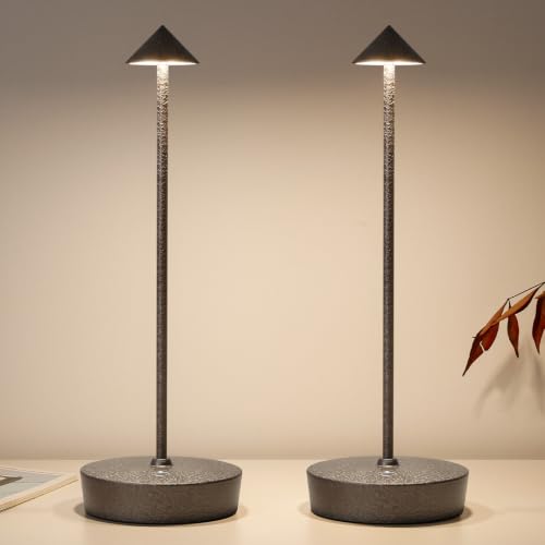 2Pack Rechargeable Cordless Table Lamp