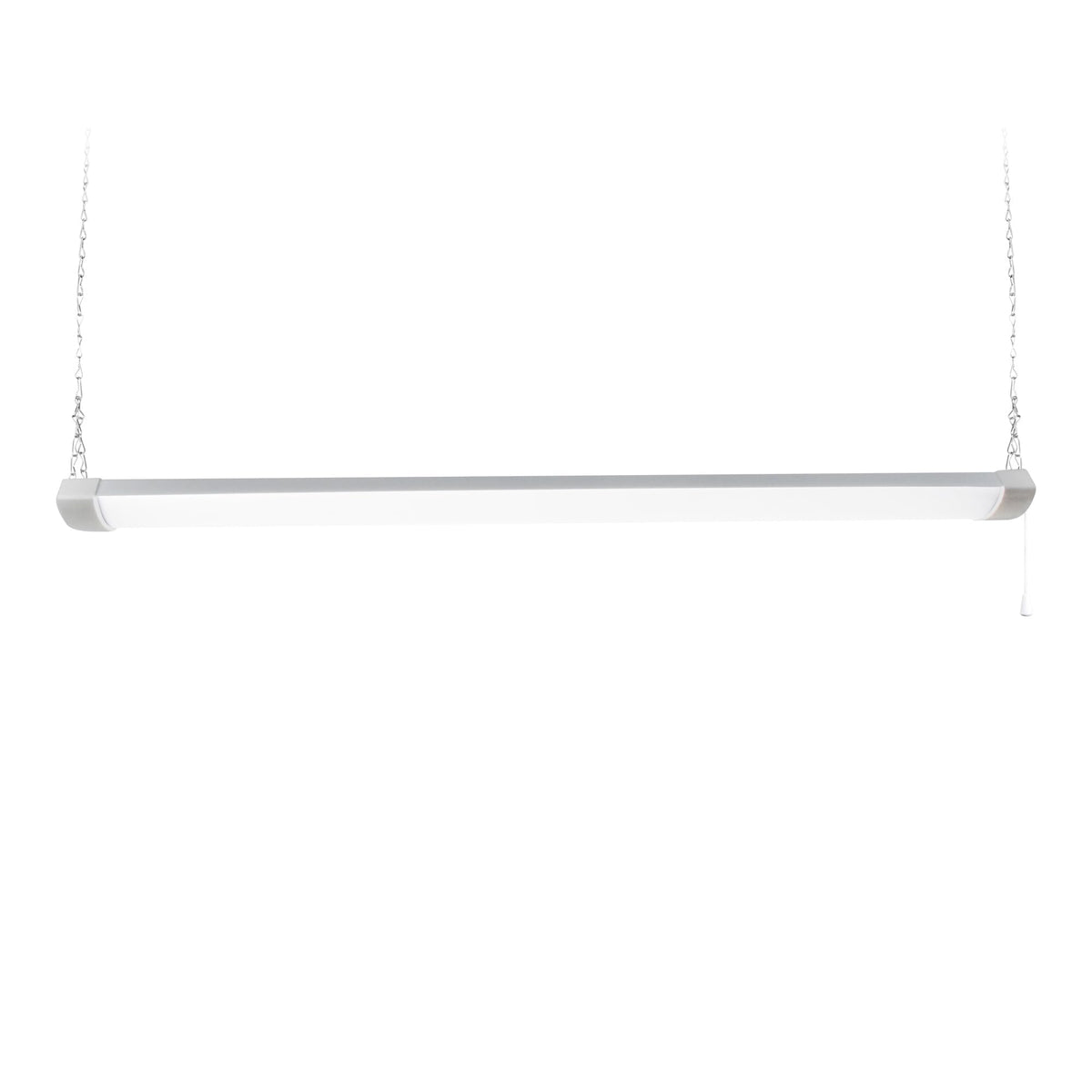 12000LM 4FT LED Shop Light with Pull Chain (White / 60W/80W/100W)