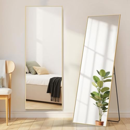 16"x59" Mirror Full Length (Claccic Gold-rect / 59"L x 16"W)