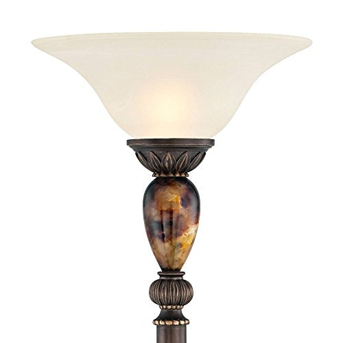 Kathy Ireland Mulholland 72" Tall Torchiere Floor Lamp Living Room