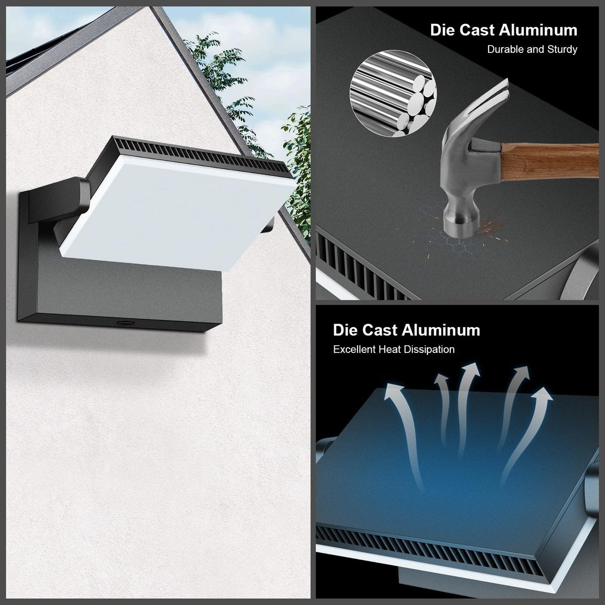 120W Modern Sleek LED Flood Light (120W-5000K-1Pack)