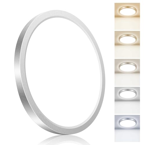 Flush Mount LED Ceiling Light Fixtures 5 Color Temperatures