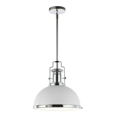 Metal Dome Pendant Modern Industrial Hanging Light for Kitchen Island Dining Room Adjustable Height LED Bulb Included JYL9535