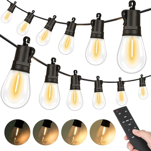 Outdoor String Lights Waterproof (200FT-Remote)