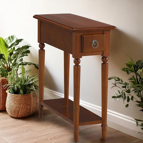 Coastal End Table (Pecan)