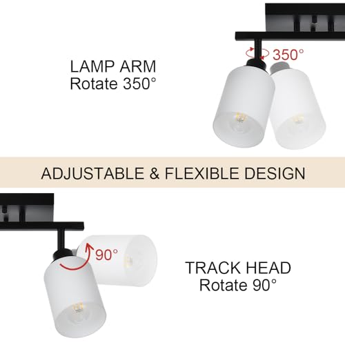 Black Track Lighting Kit (Black / 5-Lights)