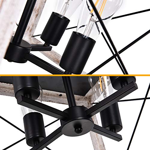 17.72Inches Farmhouse Pendant Light (17.73InchesWhite)