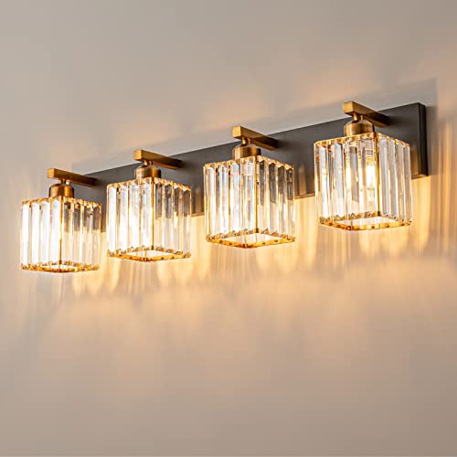 Modern Crystal Bathroom Vanity Light