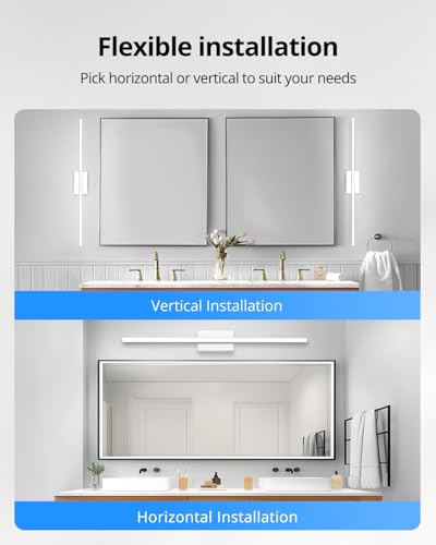 Modern Vanity Lights for Bathroom Over Mirror (6000K / 36inch)